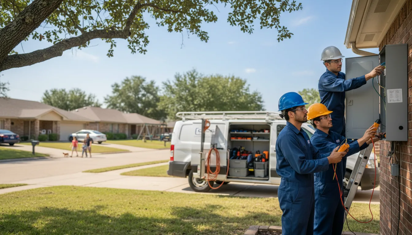 Certified electrician providing emergency electrical services in Falmouth, IN